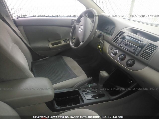 4T1BE30K23U712452 - 2003 TOYOTA CAMRY LE/XLE/SE 蓝色 照片 5