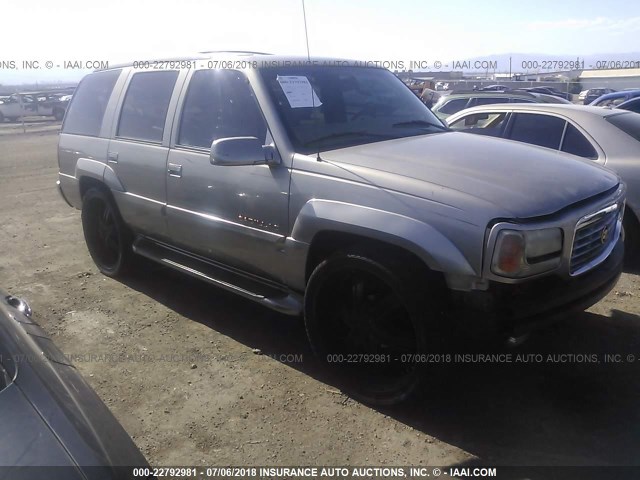 1GYEK13R8YR101367 - 2000 CADILLAC ESCALADE TAN photo 1