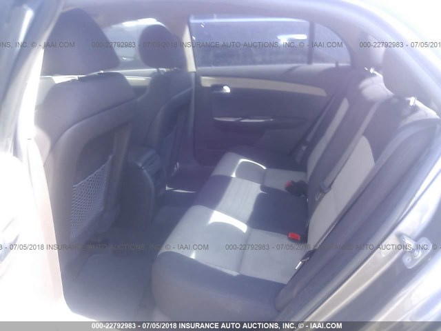 1G1ZB5E0XCF103511 - 2012 CHEVROLET MALIBU LS GOLD photo 8