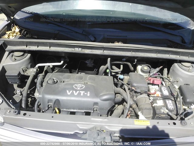JTLKT324X50174414 - 2005 TOYOTA SCION XB 灰色 照片 10