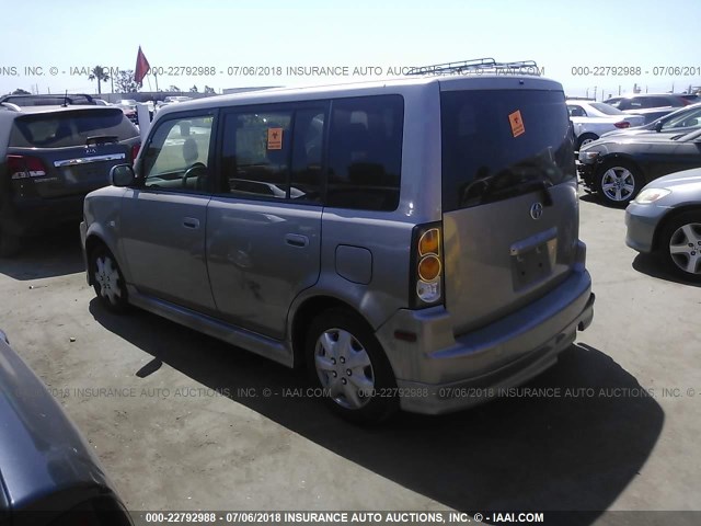 JTLKT324X50174414 - 2005 TOYOTA SCION XB 灰色 照片 3