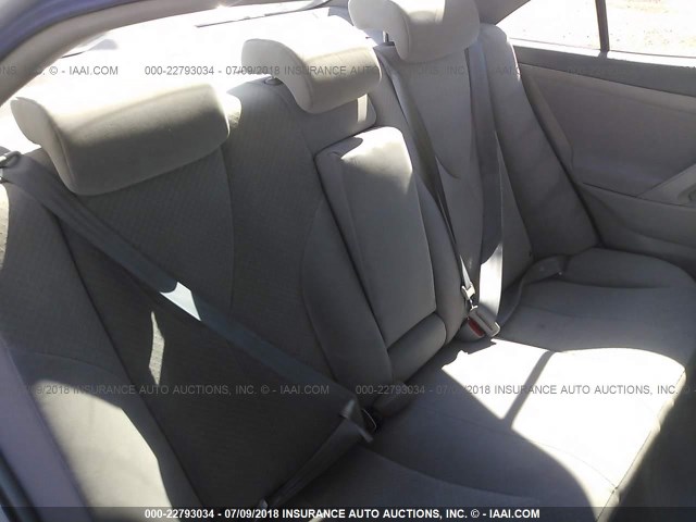 4T1BE46K87U632530 - 2007 TOYOTA CAMRY NEW GENERAT CE/LE/XLE/SE SILVER photo 8