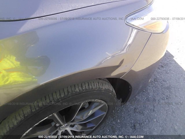 4T1BF1FK8FU492568 - 2015 TOYOTA CAMRY LE/XLE/SE/XSE GRAY photo 6