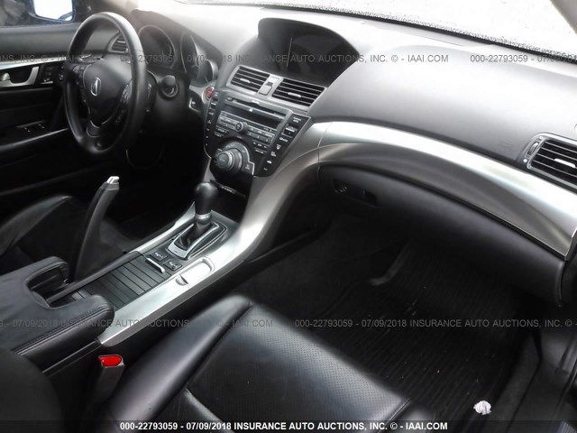 19UUA8F50BA008940 - 2011 ACURA TL BLACK photo 5