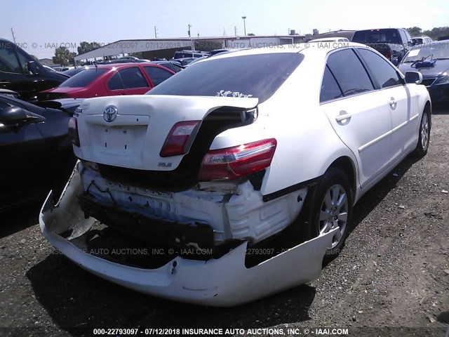 4T1BK46K89U585575 - 2009 TOYOTA CAMRY SE/LE/XLE WHITE photo 4