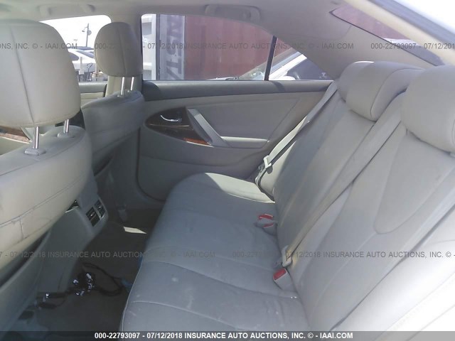 4T1BK46K89U585575 - 2009 TOYOTA CAMRY SE/LE/XLE თეთრი ფოტო 8