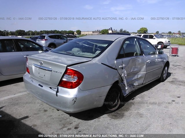 4T1BE32K13U248308 - 2003 TOYOTA CAMRY LE/XLE/SE ვერცხლისფერი ფოტო 6