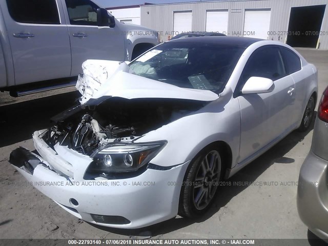 JTKDE177X60135578 - 2006 TOYOTA SCION TC 白色 照片 2