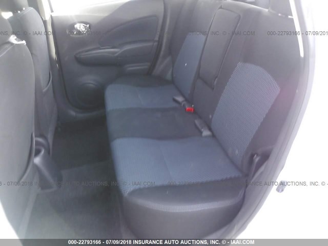 3N1CE2CP9FL414492 - 2015 NISSAN VERSA NOTE S/S PLUS/SV/SL/SR SILVER photo 8