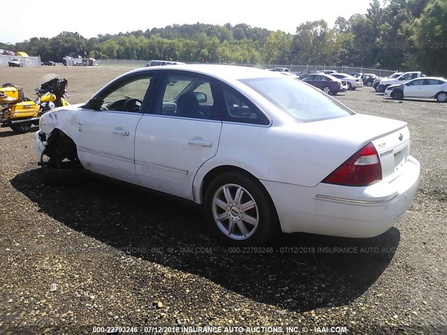 1FAFP25116G150661 - 2006 FORD FIVE HUNDRED LIMITED WHITE photo 3