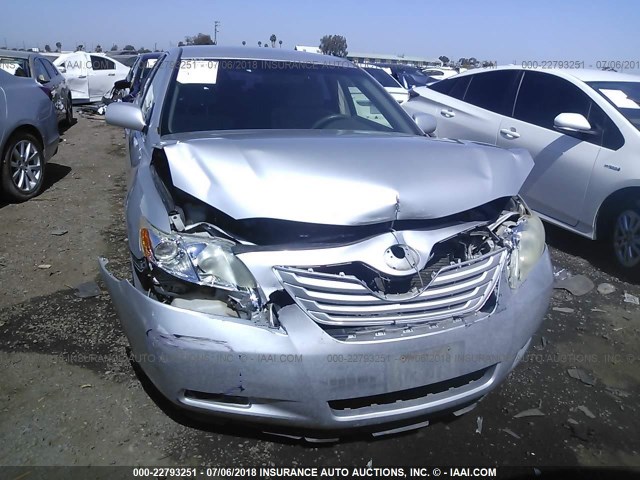 4T1BE46K99U297376 - 2009 TOYOTA CAMRY SE/LE/XLE SILVER photo 6