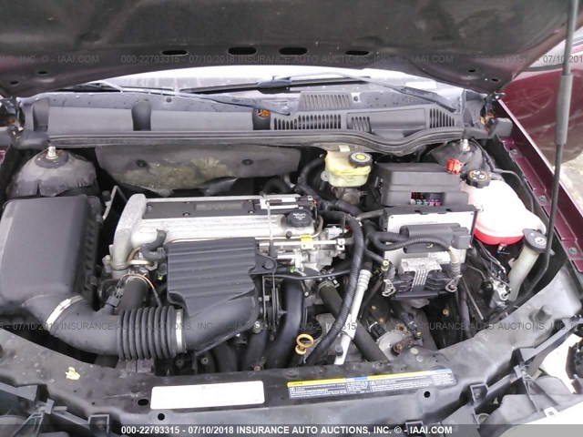 1G8AJ52F53Z113159 - 2003 SATURN ION LEVEL 2 栗色 照片 10
