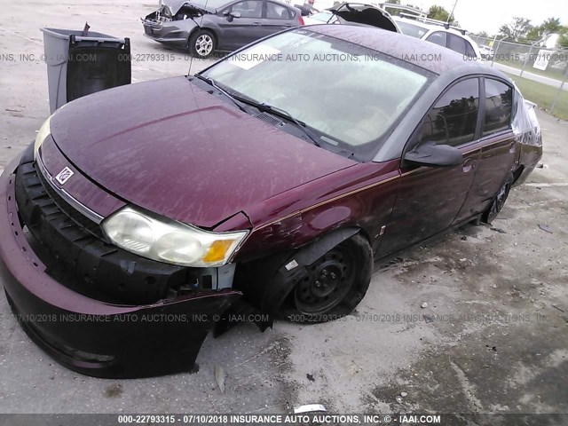 1G8AJ52F53Z113159 - 2003 SATURN ION LEVEL 2 栗色 照片 2
