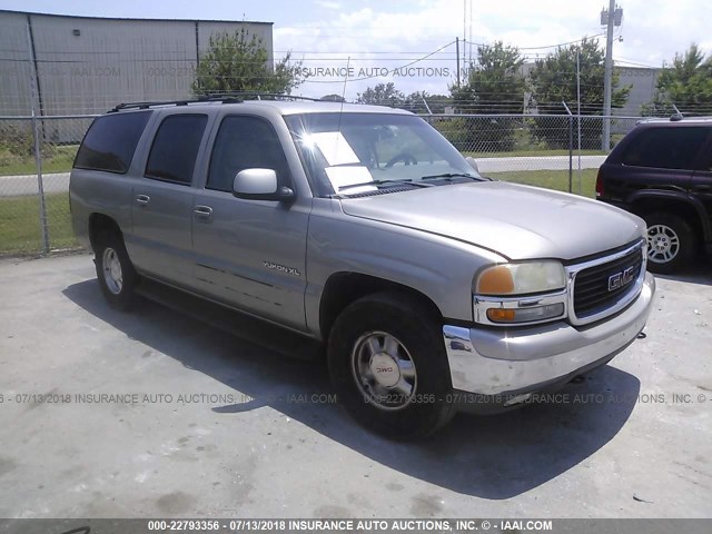 3GKEC16Z82G193395 - 2002 GMC YUKON XL C1500 SILVER photo 1