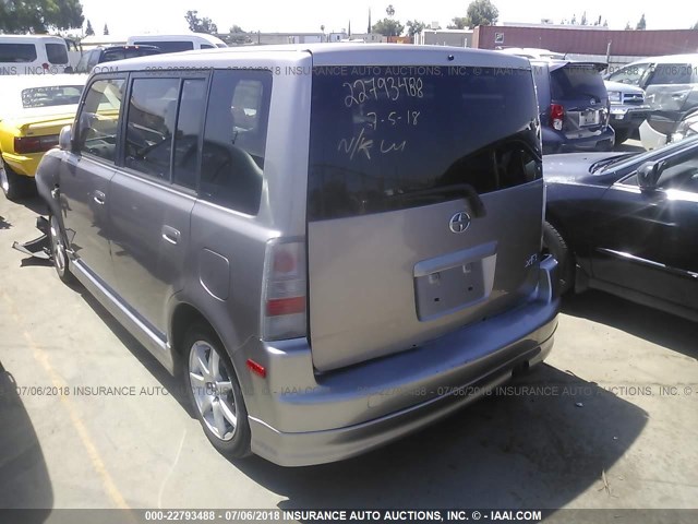 JTLKT324550215550 - 2005 TOYOTA SCION XB Gümüş foto 3
