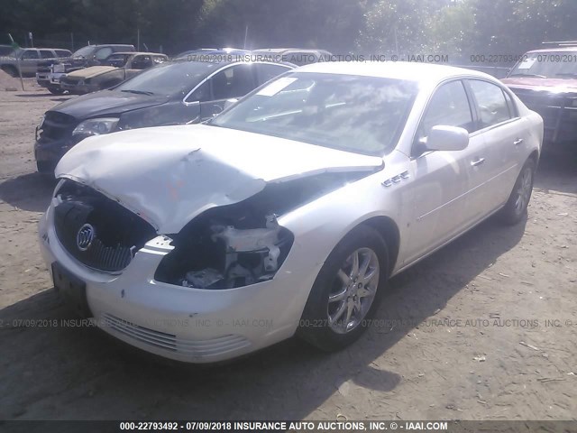 1G4HD57248U190087 - 2008 BUICK LUCERNE CXL WHITE photo 2