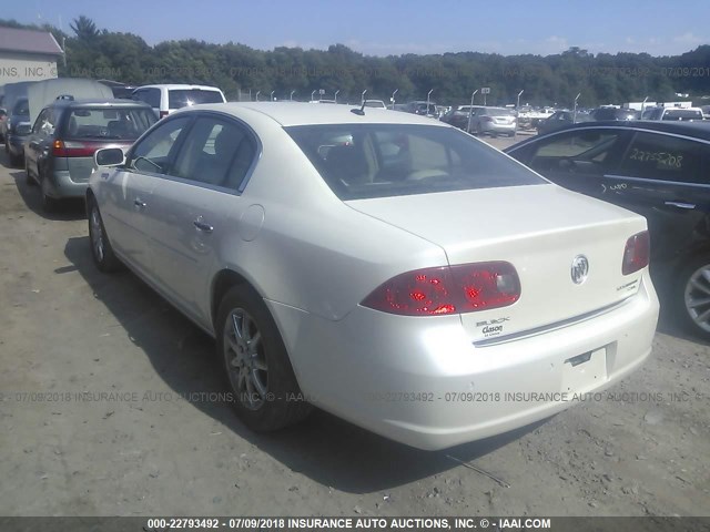 1G4HD57248U190087 - 2008 BUICK LUCERNE CXL WHITE photo 3