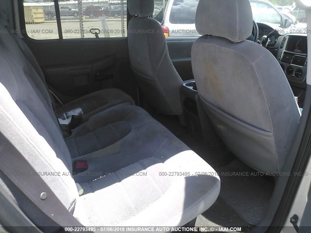 1FMZU63K15UC02871 - 2005 FORD EXPLORER XLT/XLT SPORT/NBX 银色 照片 8