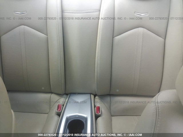 1G6DL1E34C0116584 - 2012 CADILLAC CTS PERFORMANCE COLLECTION WHITE photo 8