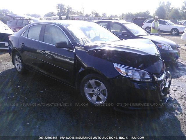 1G11B5SL1FF223746 - 2015 CHEVROLET MALIBU LS შავი ფოტო 1
