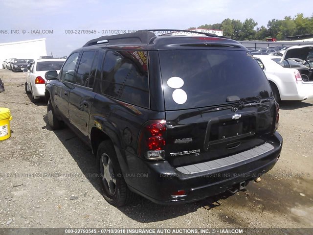 1GNES16S466164668 - 2006 CHEVROLET TRAILBLAZER EXT LS/EXT LT BLACK photo 3