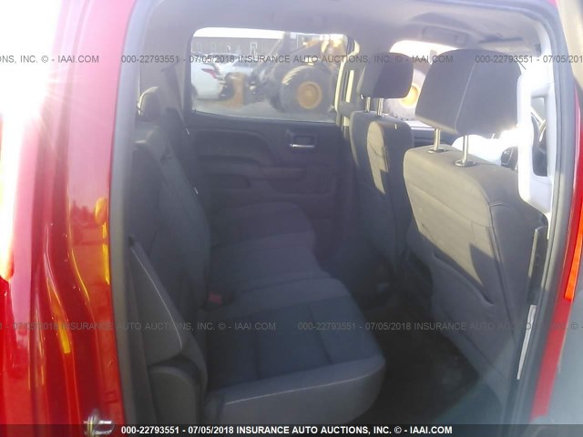 3GTU2MEC2GG142488 - 2016 GMC SIERRA K1500 SLE RED photo 8