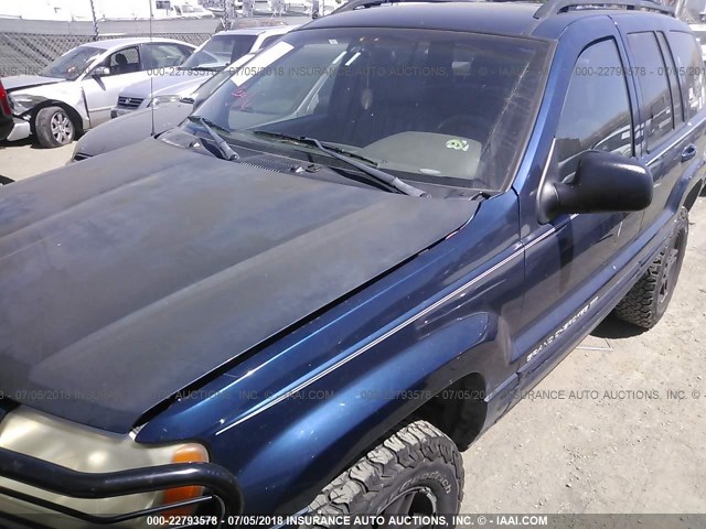 1J4GW68N9XC759703 - 1999 JEEP GRAND CHEROKEE LIMITED BLUE photo 2