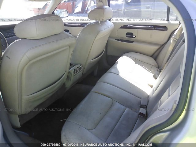 1LNHM81W8XY684618 - 1999 LINCOLN TOWN CAR EXECUTIVE SILVER photo 8