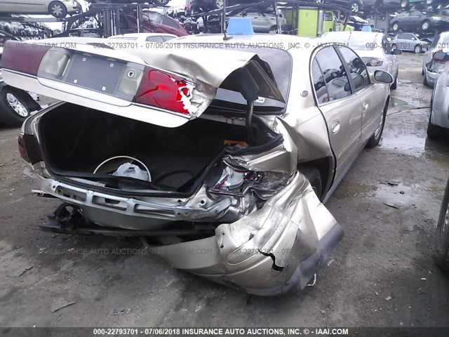 1G4HR54KX5U268440 - 2005 BUICK LESABRE LIMITED GOLD photo 4