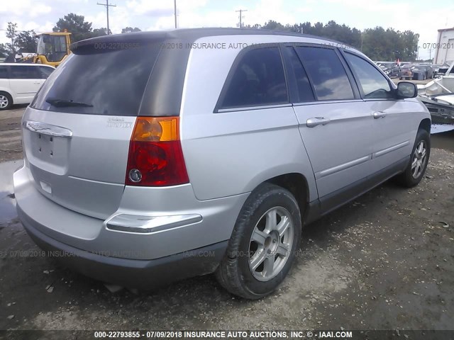 2A4GM68406R813540 - 2006 CHRYSLER PACIFICA TOURING SILVER photo 4