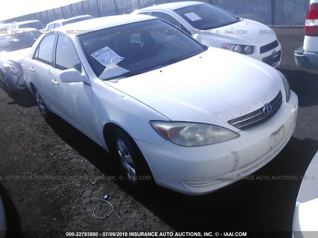 4T1BE32K13U132722 - 2003 TOYOTA CAMRY LE/XLE/SE 白色 照片 1