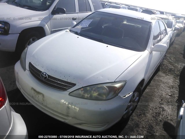 4T1BE32K13U132722 - 2003 TOYOTA CAMRY LE/XLE/SE 白色 照片 2