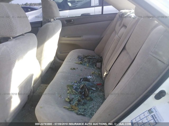 4T1BE32K13U132722 - 2003 TOYOTA CAMRY LE/XLE/SE 白色 照片 8