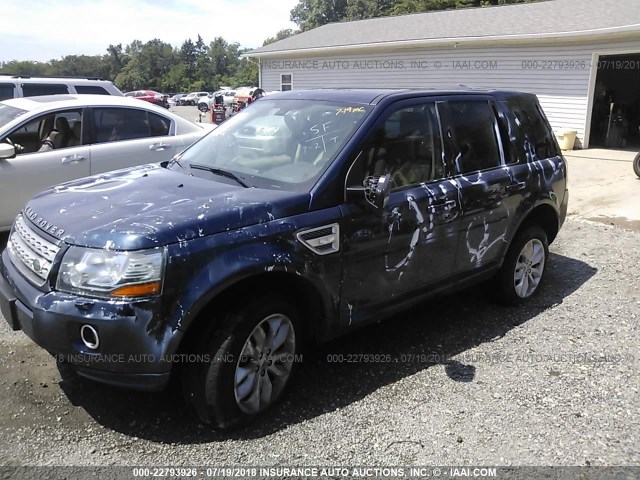 SALFR2BG0DH373495 - 2013 LAND ROVER LR2 HSE BLUE photo 6