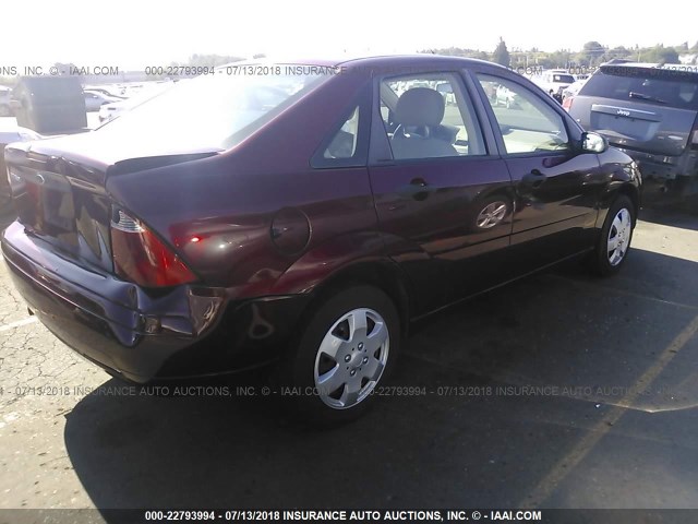 1FAFP34N37W153241 - 2007 FORD FOCUS ZX4/S/SE/SES 红色 照片 4