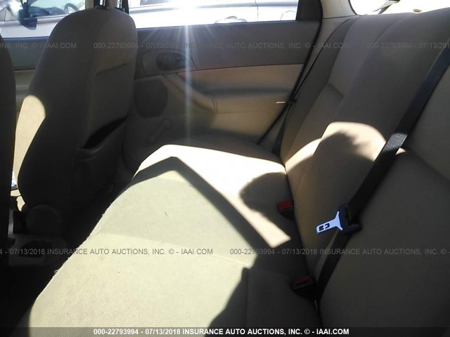 1FAFP34N37W153241 - 2007 FORD FOCUS ZX4/S/SE/SES 红色 照片 8