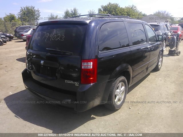 2D4RN3D17AR342441 - 2010 DODGE GRAND CARAVAN HERO Navy photo 4