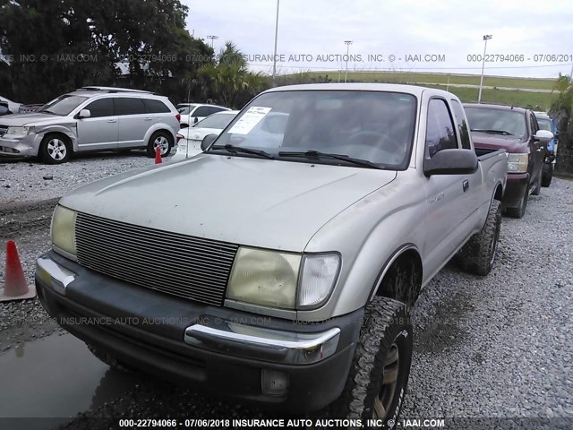 4TASN92N2YZ632332 - 2000 TOYOTA TACOMA XTRACAB PRERUNNER SILVER photo 6