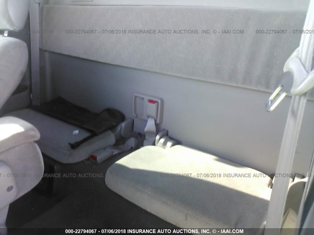 5TESM92N84Z443819 - 2004 TOYOTA TACOMA XTRACAB PRERUNNER ვერცხლისფერი ფოტო 8