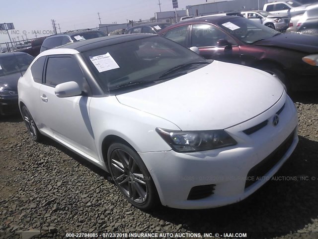 JTKJF5C73B3008077 - 2011 TOYOTA SCION TC 白色 照片 1