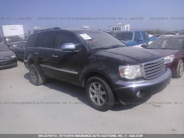 1A8HW58P47F518547 - 2007 CHRYSLER ASPEN LIMITED BLACK photo 1