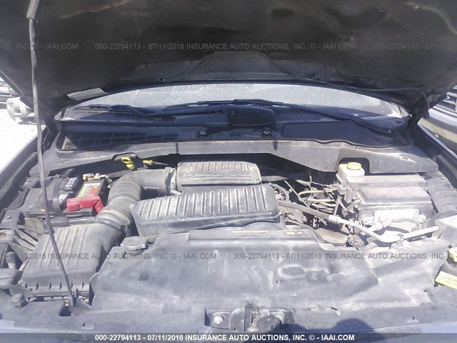 1A8HW58P47F518547 - 2007 CHRYSLER ASPEN LIMITED BLACK photo 10