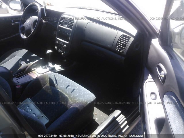 KMHWF25S43A739624 - 2003 HYUNDAI SONATA GL GRAY photo 5