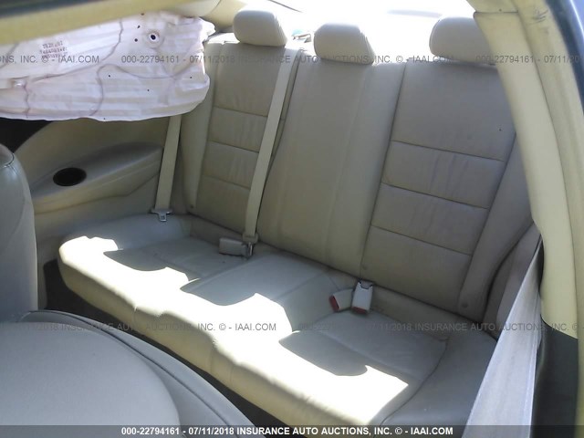 1HGCS22848A014285 - 2008 HONDA ACCORD EXL GRAY photo 8