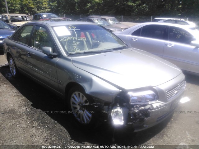 YV1TH592261433047 - 2006 VOLVO S80 2.5T GRAY photo 1