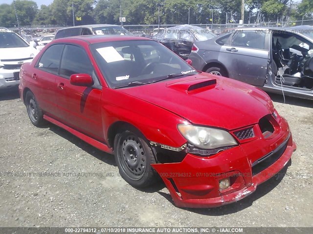 JF1GD79666H501719 - 2006 SUBARU IMPREZA WRX/LIMITED RED photo 1