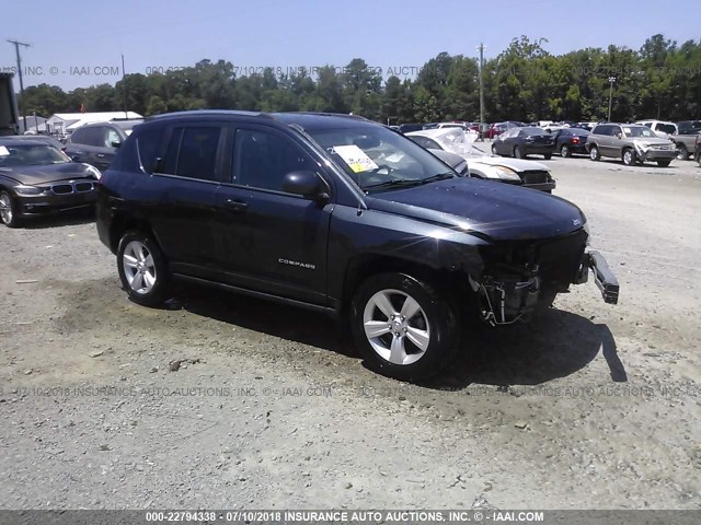 1C4NJCEAXED643316 - 2014 JEEP COMPASS LATITUDE 黑色 照片 1