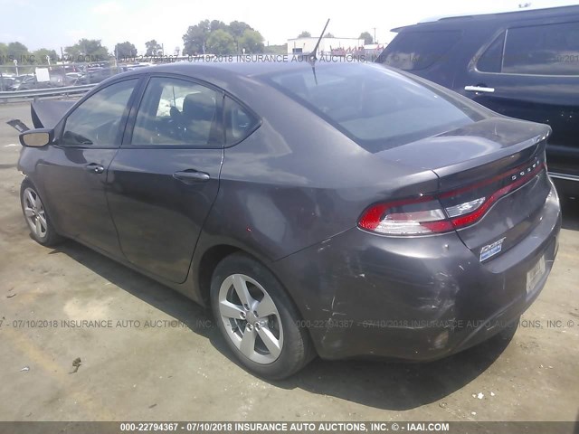 1C3CDFBB9FD180071 - 2015 DODGE DART SXT GRAY photo 3