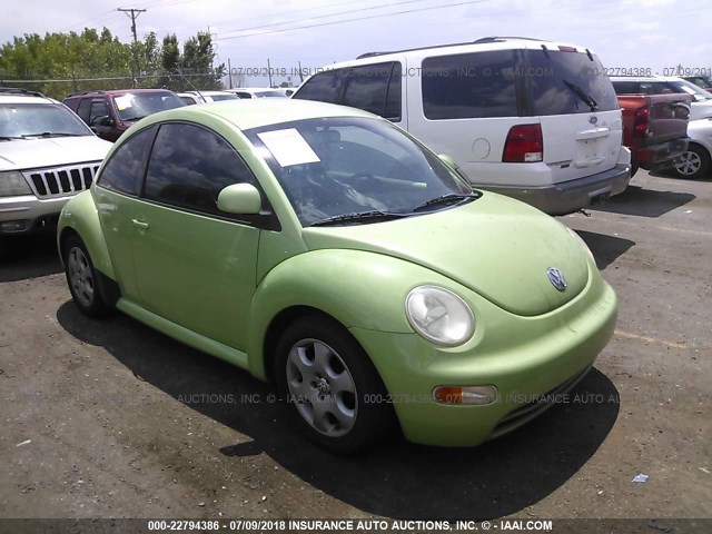 3VWBB61CXWM047019 - 1998 VOLKSWAGEN NEW BEETLE 绿色 照片 1