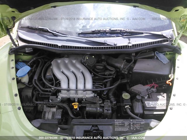3VWBB61CXWM047019 - 1998 VOLKSWAGEN NEW BEETLE 绿色 照片 10